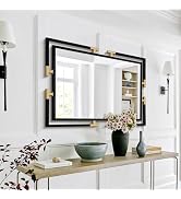 Amazon.com: Large Black Vintage Bathroom Mirror, 40
